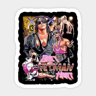 Bret Hart The Hitman Sticker